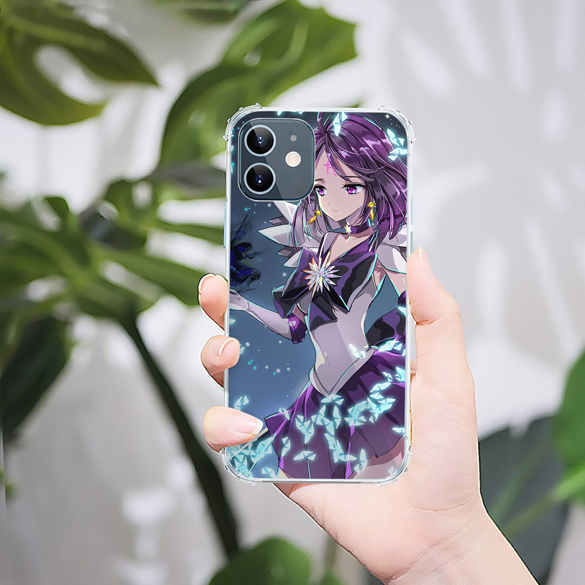 （画像用） 美少女戦士セーラームーン Sailor Moon 【iPhone 12シリーズ対応】透明スマホケース（クリアソフトケース）